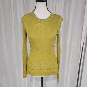 Yves Saint Laurent Women's Knit Top Size Medium